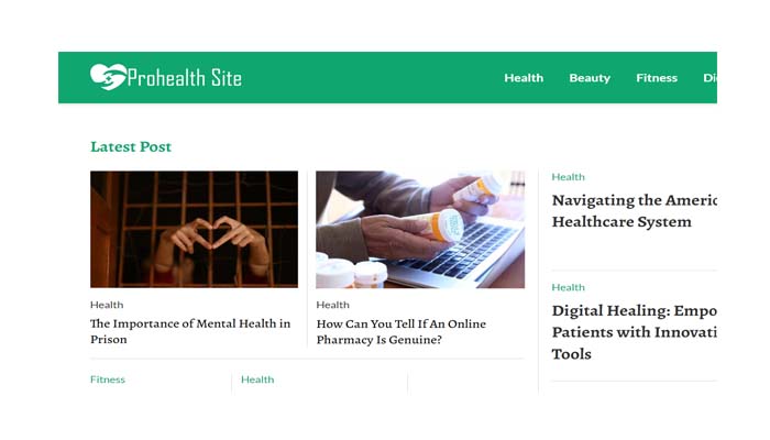 Prohealth Site